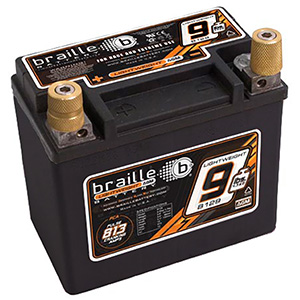 Braille B129 Advanced Agm Lightweight Racing Battery - 9.5 Lbs