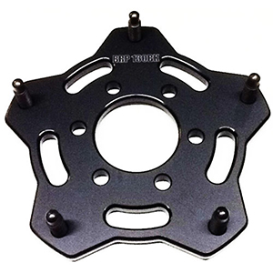 Bicknell 1/2 Inch Thick 6 On 5 Inch To Wide 5 Wheel Adapter