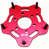 Bicknell 6 On 5 Inch X 5/8 Inch Thick Alum. W5 Wheel Adapter