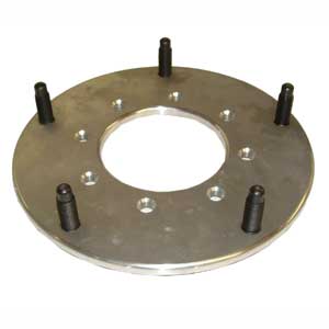 Bicknell 3/8 Inch Alum. 8 On 6-1/2 Inch To W5 Wheel Adapter