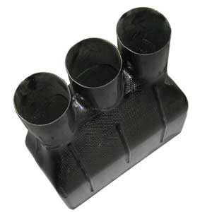 Bicknell Triple Brakeduct 4.25'' X 13 '' X 11''