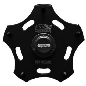 Bicknell Aluminum Black Wide 5 Hub With Cap