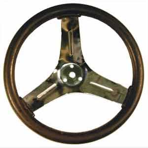Bicknell 14 Alum. Kart Steering Wheel No Grip