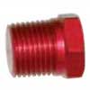 Bicknell 1/8 Inch Npt Alum. Hex Plug Red Anodized