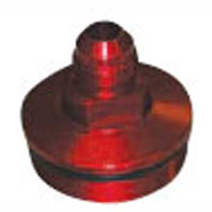 Bicknell An8 Fuel Filter End Cap Red