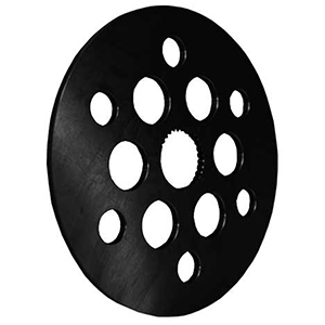 Bicknell .375 X 10 Inch With 2 Inch Spline Alum Brake Rotor