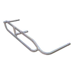 Bicknell Right Double Wide Side Bar Chrome