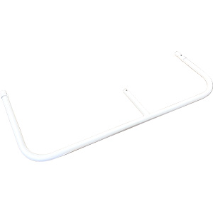 Bicknell Right Single Side Bar, White
