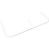Bicknell Right Single Side Bar, White