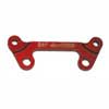 Bicknell Front Caliper Bracket For 12 Inch Diameter Rotor, Red
