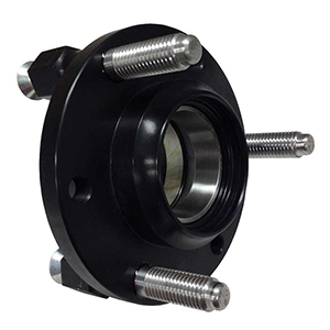 Bicknell Modified 6 Pin Front Hub Black Anodized