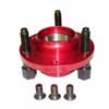 Bicknell 6 Pin Sprint Front Hub Red Anodized