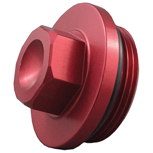 Bicknell AN20 Rear End Inspection Plug, Red