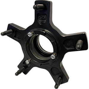 Bicknell 2-7/8 Inch Rear Hub Assy. 3 Bolt Rotor Mount