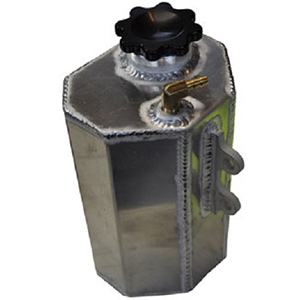 Bicknell Alum Gas Tank 7-1/2 Inch Tall
