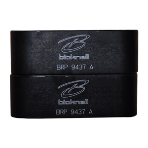 BRP Aluminum 1in Top Rear Seat Spacers PKG OF 2