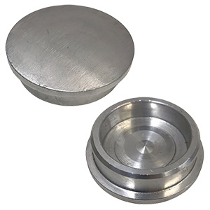 Bicknell 1-3/4" OD Aluminum Plug Cap For .120" Wall Tubing