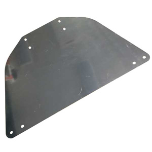 BRP Aluminum Halo Intrusion Plate- No Hardware