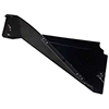 Bicknell Front V Hood Left Side, Black