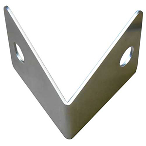 Bicknell Bare Aluminum V Hood Deflector