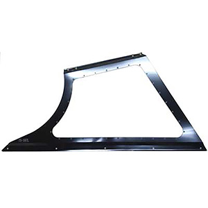 Bicknell Top Window, Left Side, Black