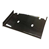 Bicknell 1 Inch Offset Flat Front Spoiler 1.5 Inch Raised Nose, Black