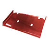 Bicknell 1 Inch Offset Flat Front Spoiler 1.5 Inch Raised Nose, X-Red