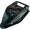 Bicknell Flat Top Big Block Fiberglass Hood Scoop, Black