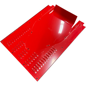 Bicknell Aluminum Hood Base For 21-41, X-Red