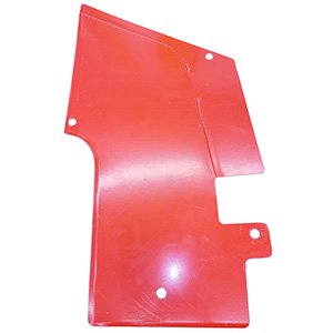 Bicknell Right Rear Inner Tin (NO Right Panhard), X-Red