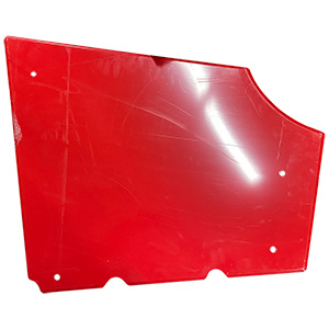 Bicknell Left Rear Fuel Cell Side Panel, X-Red