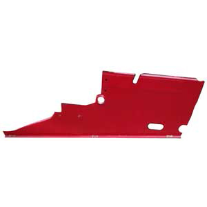 Bicknell Cockpit Lower Left Side Panel, Red