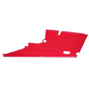 Bicknell Cockpit Lower Left Side Panel, X-Red