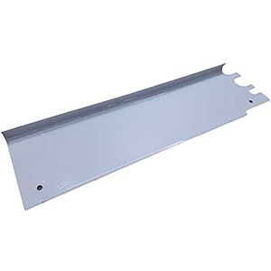 Bicknell Right Side Under Header Rock Guard, White
