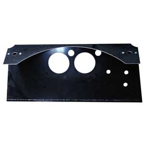 Bicknell Dash Panel With Pre-Cut Holes, Black
