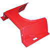 Bicknell Fiberglass Drivers Cowl, Red