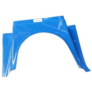 Bicknell Fiberglass Drivers Cowl, Blue