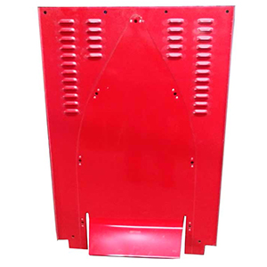 Bicknell Aluminum Hood Base For Long Scoop, Red