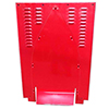 Bicknell Aluminum Hood Base For Long Scoop, Red