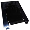 Bicknell Aluminum Hood Base For Long Scoop, Black