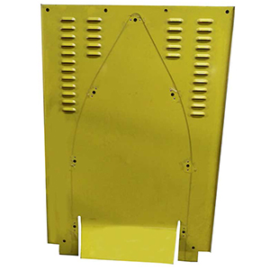 Bicknell Aluminum Hood Base For Long Scoop, Yellow