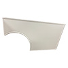 Bicknell Left Side Lower Quarter, 3" Taller, White