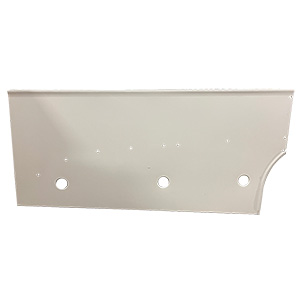 Bicknell Left Side Door, 3" Taller, White