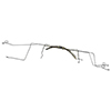 Bicknell 3 Inch Driver Back Brake Line Kit With Shut Off