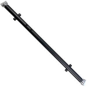 Bicknell 52" +4 Degree LF / -8 Degree RF Camber Front Axle, Flat Black Powdercoat