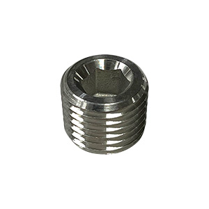 BSC 1/4" NPT Pipe Plug, 304 Stainless Steel