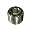 BSC 3/8" NPT Pipe Plug, 304 Stainless Steel