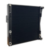 BSC Black Lightweight Double Pass Aluminum Radiator With Mounts For Northeast Dirt Modified
