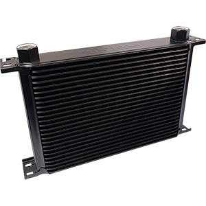 BSC Oil Cooler 25 Row H 7 3/4 W 13 TH 2" 7/8-14 TPI (O'Ring) Port