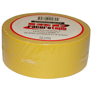 BSC 2in x 90ft Standard Duty Yellow Racers Tape